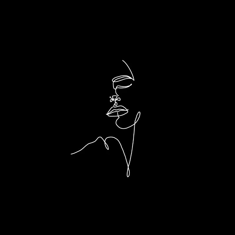 White face