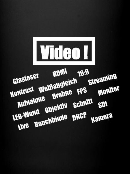 Videotechniker Wortschatz
