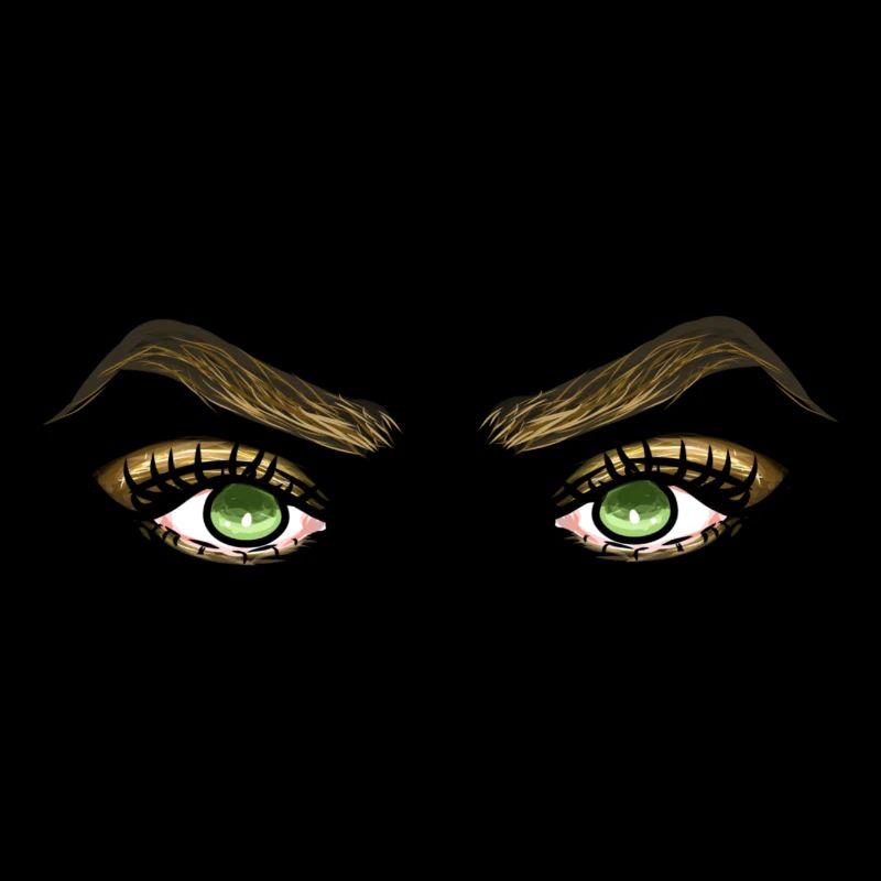 yeux verts