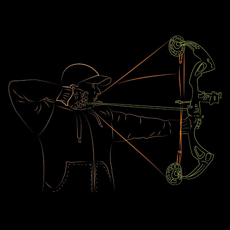 Archer Compound Bow T-Shirt