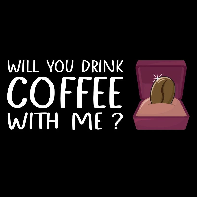 Coffee Office Saying - Funny Coffee Bean