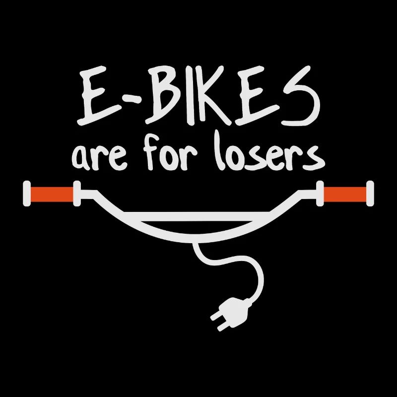 Les vélos électriques sont pour les perdants