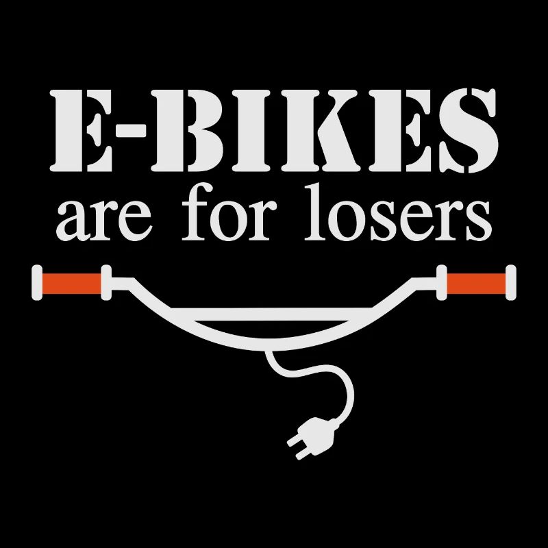 Les vélos électriques sont pour les perdants