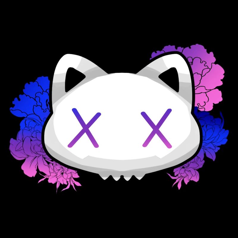 BLUMEN MIT KATZE
