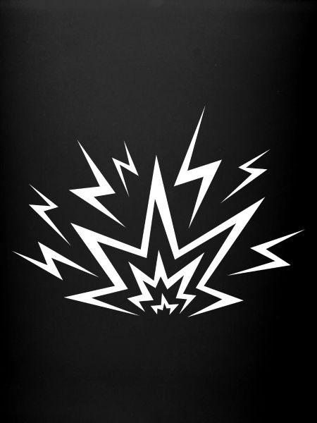 Explosion comique