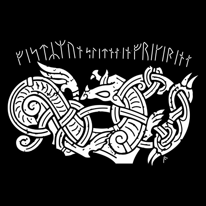 Odin Geri et Freki