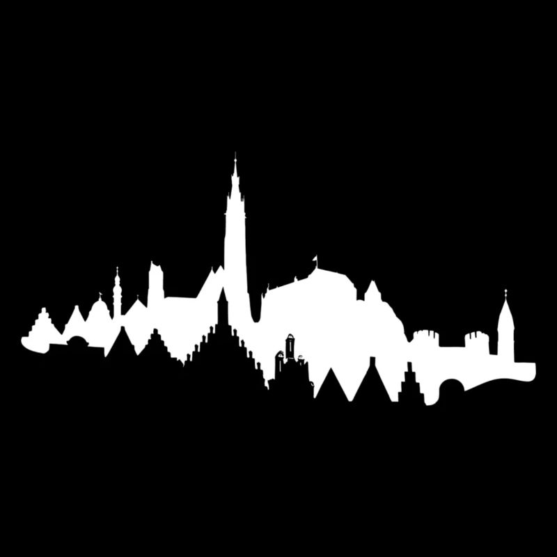 LA Skyline white