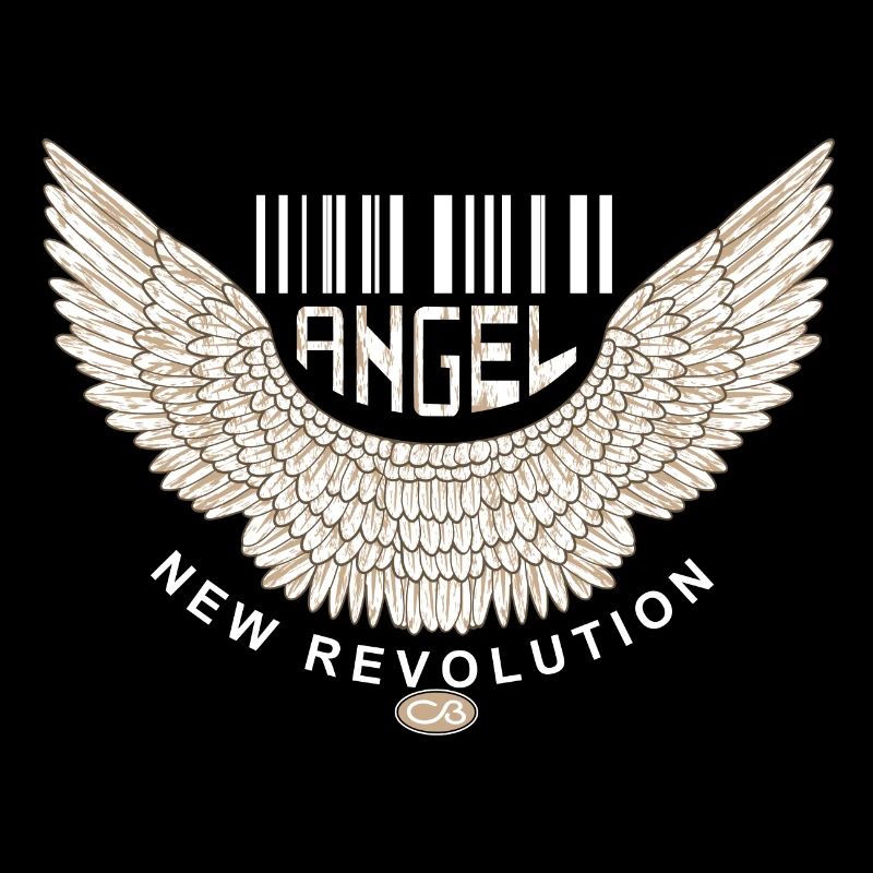 Engels Flügel mit Barcode, Angel's Grace
