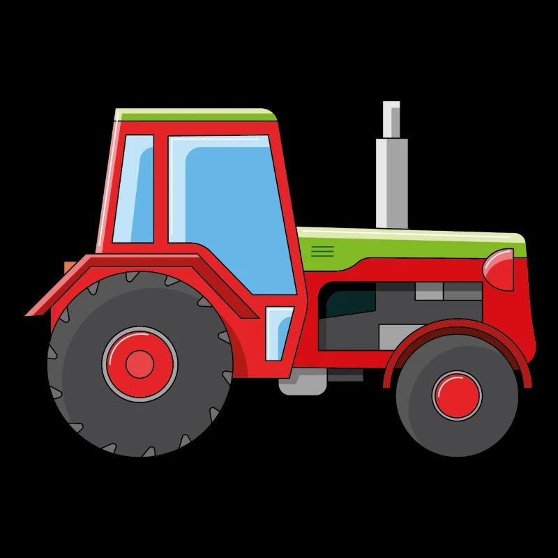 Roter Traktor