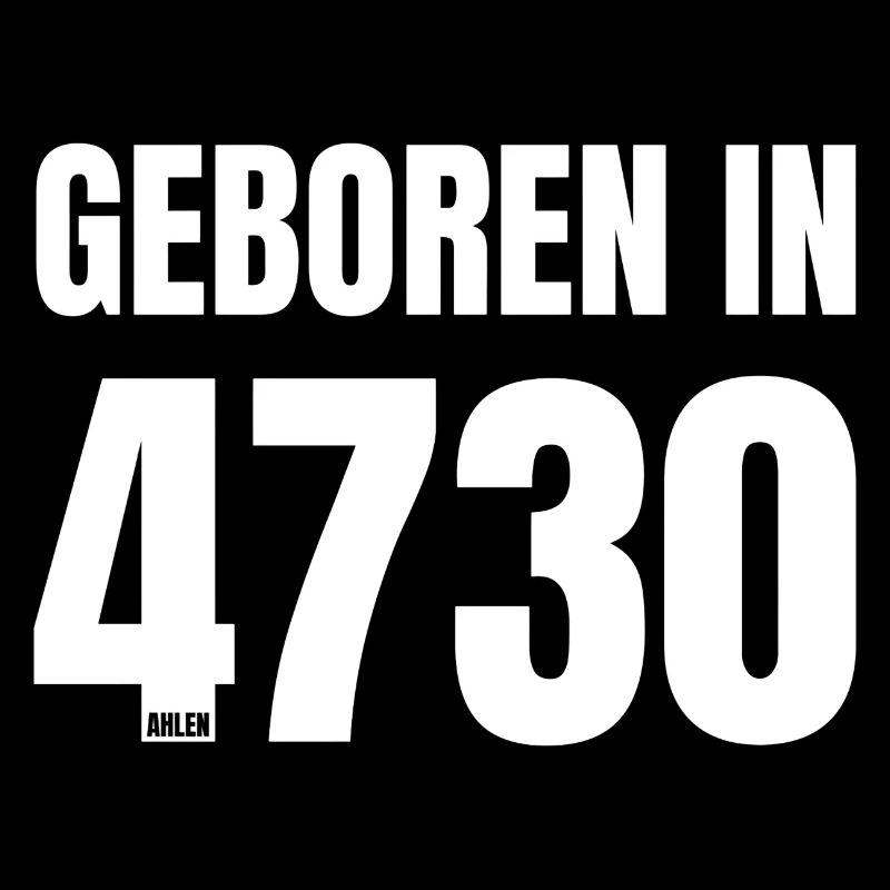 Design 18 – Geboren in 4730