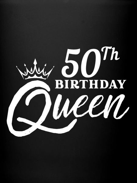50th birthday queen