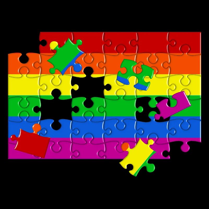Puzzle drapeau LGTBQ+