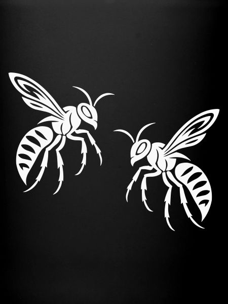 Biene Wespe