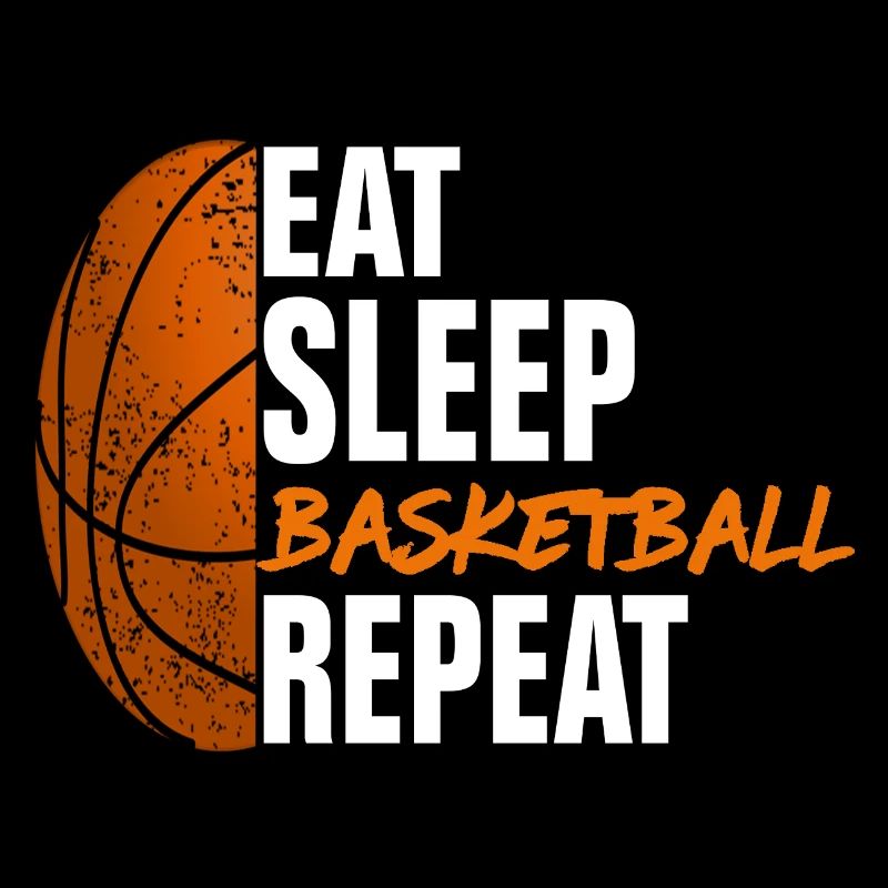 Eat Sleep Basketball Repeat