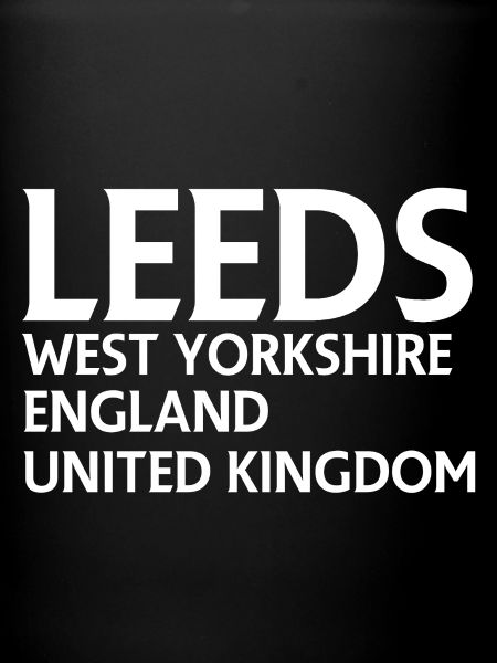 Leeds – England Liedtextdesign