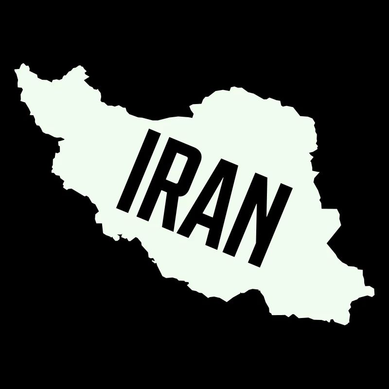 Iran Karten Typo