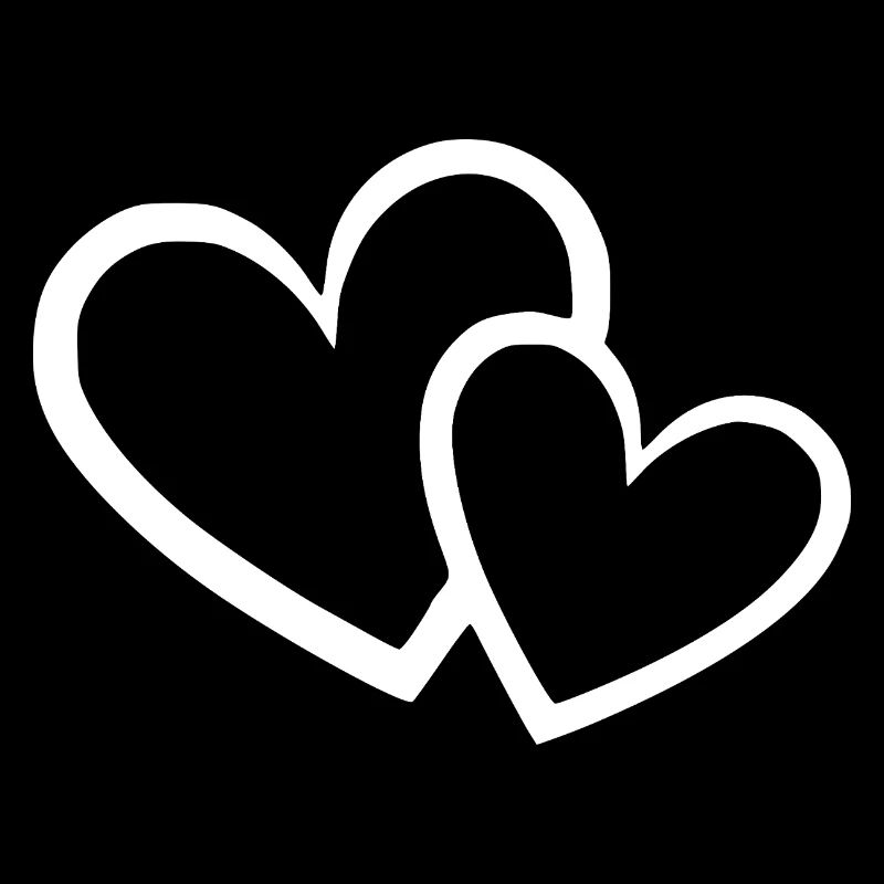 weißes Herz weiß Geschenk Valentinstag