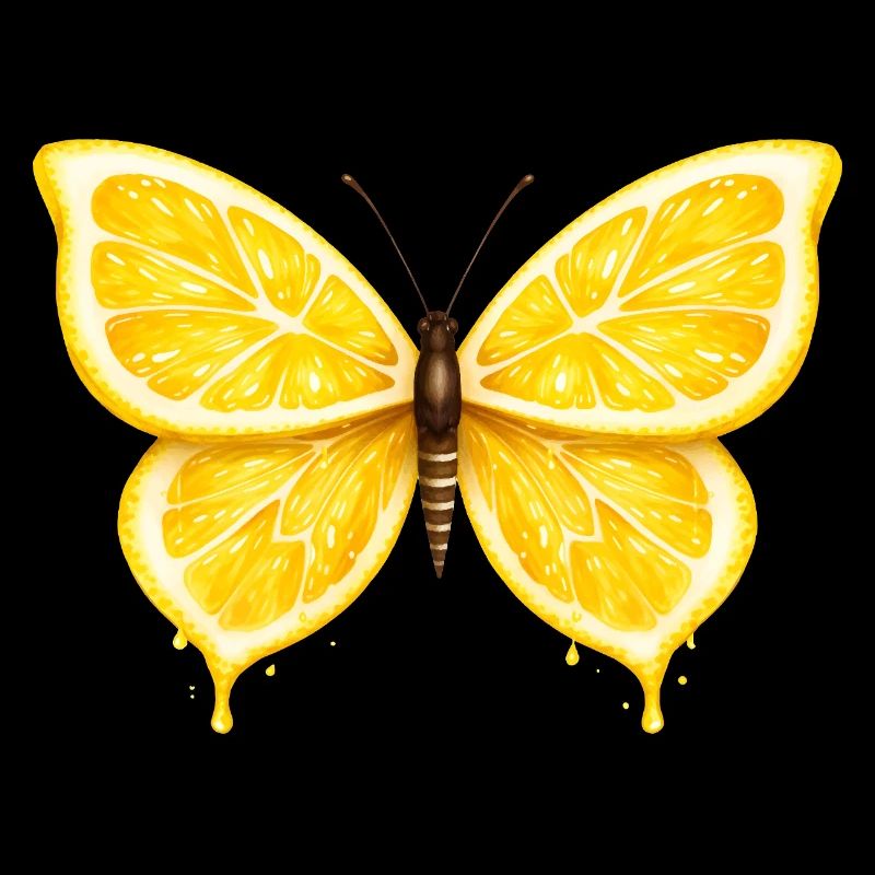 Ailes de citron – Papillon Fruit Lumineux