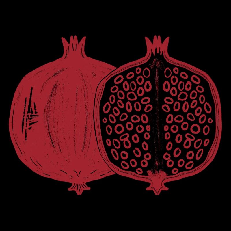 Motif de la coupe à la grenade