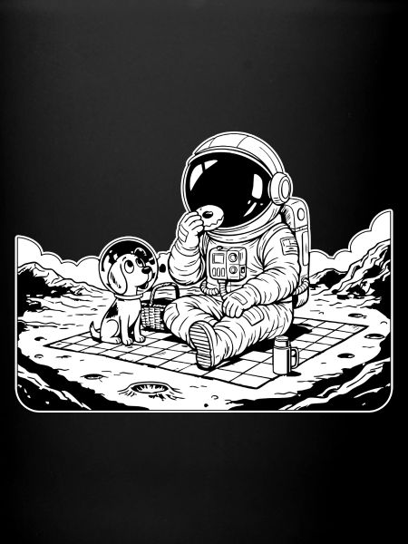 Astronaut Picnic Donut Dog