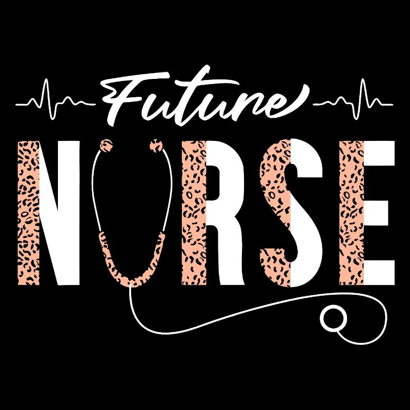 Future Nurse Stethoscope-Emblem