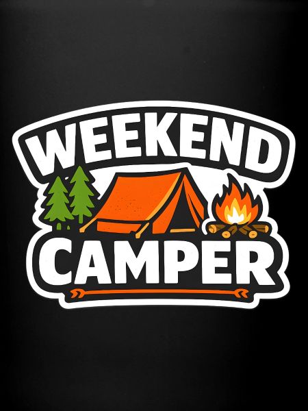 Weekend Camper Tent & Fire
