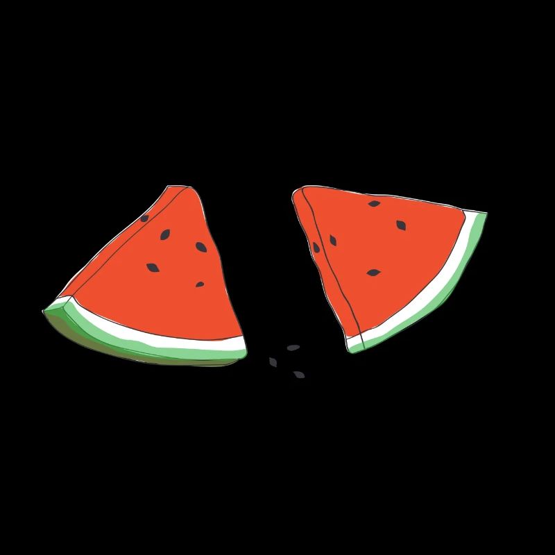 Tranches de melon d'eau