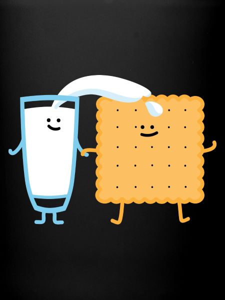 Milk and biscuit