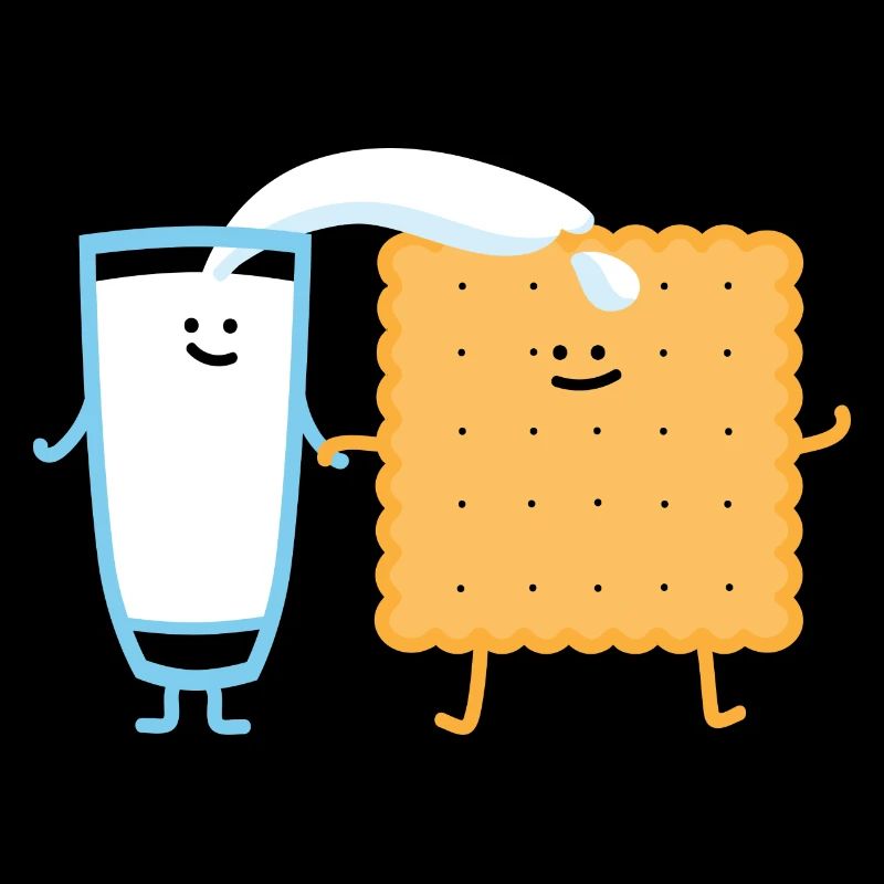 Milk and biscuit