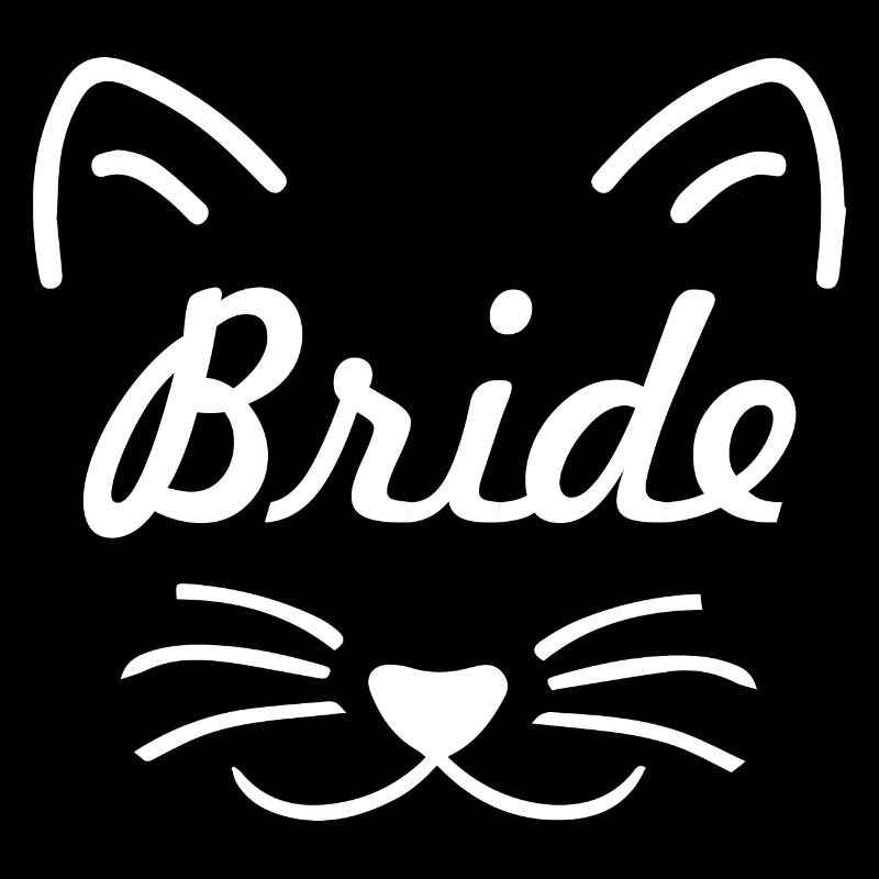 Bride Katze Ehe Geschenk Bräutigam Hochzeit