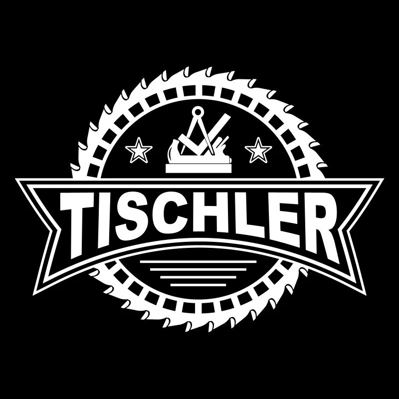 Zunftzeichen Tischler mit coolem Sägeblatt