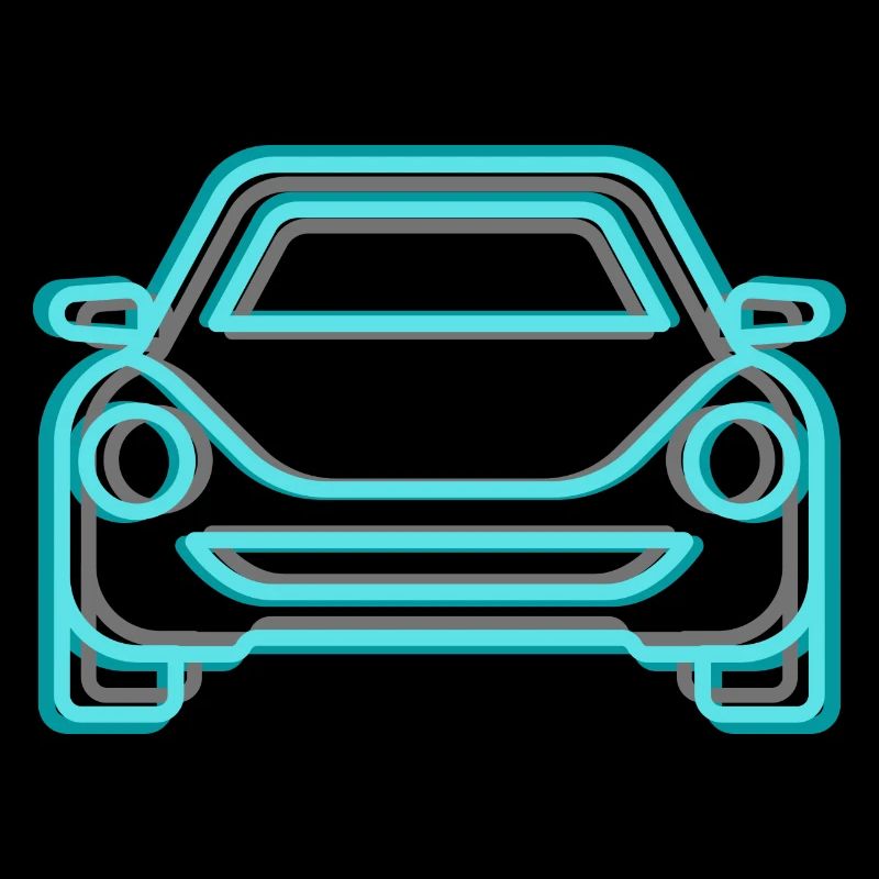 car blue