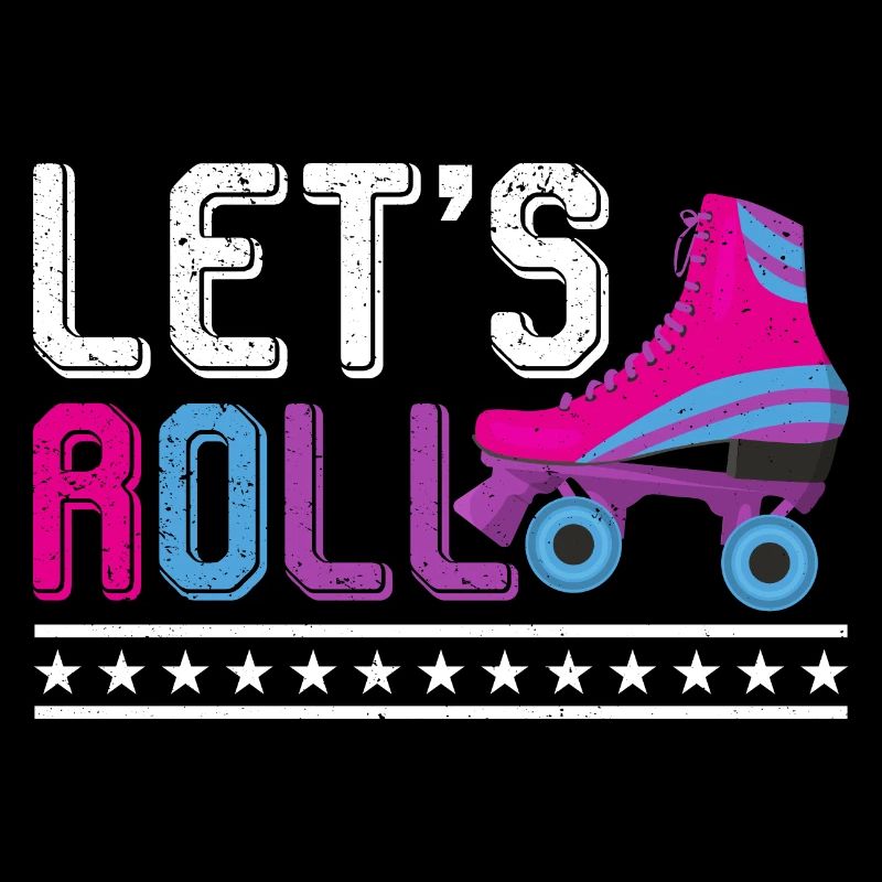 Retro Roller Skates Lets Roll