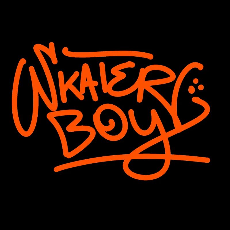 Skater garçon Graffiti