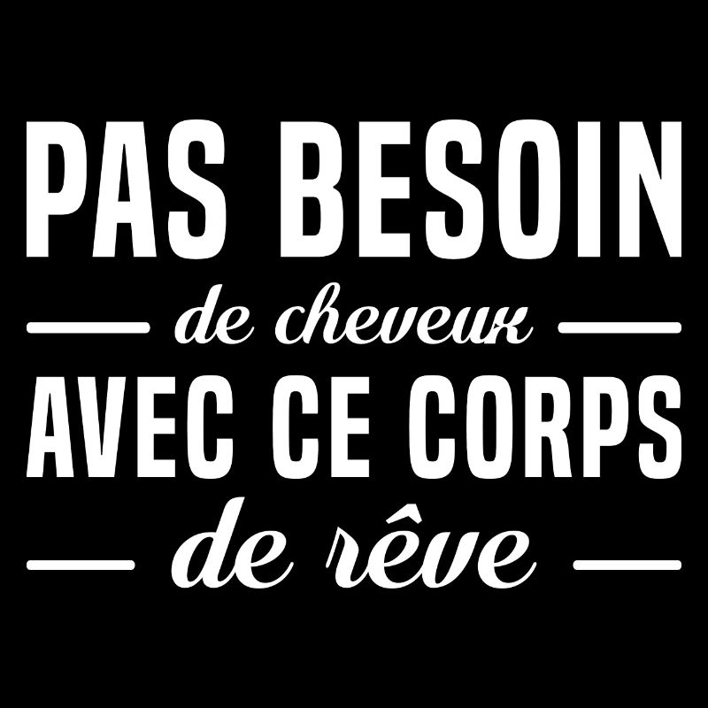 Pas besoin de cheveux avec ce corps de rêve
