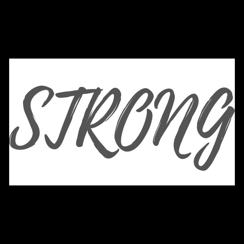 STRONG Schriftzug