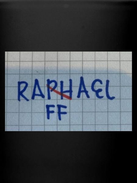 Raphael, not Raphael