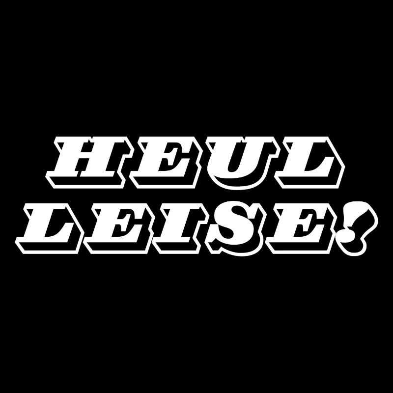 Heul leise, Geschenk, Geschenkidee, Spruch