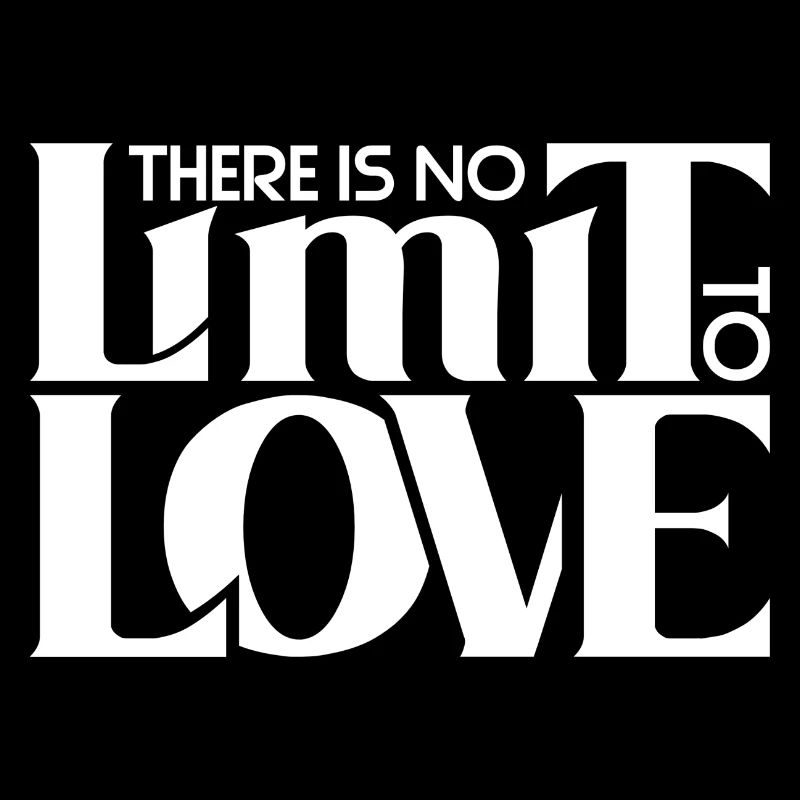 Il n’y a pas de limite à l’amour | Polyamoureux *blanc*