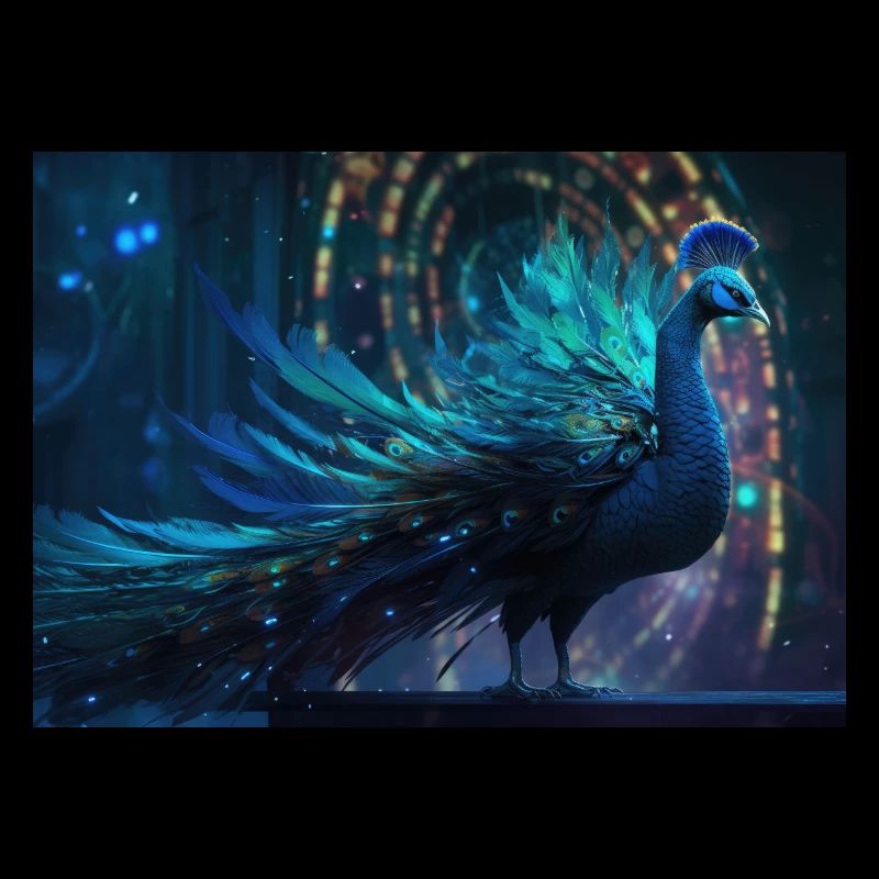 Holographic Peacock