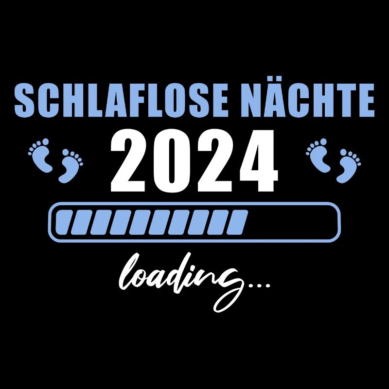 Schlaflose Nächte 2024 Werdender Papa Geschenk