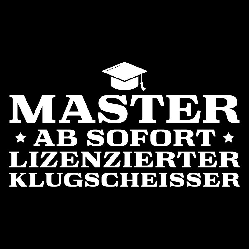 Master Abschluss bestanden Masterprüfung