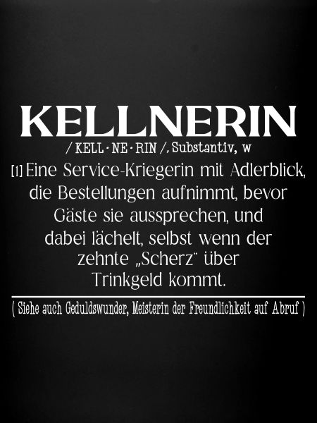 Kellnerin Definition Fun
