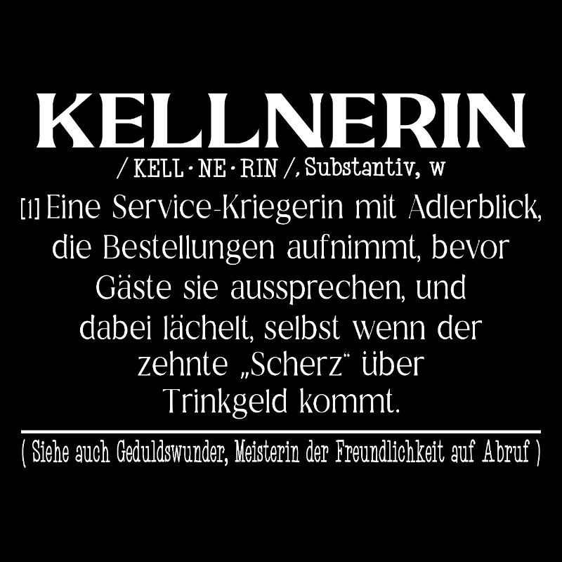 Kellnerin Definition Fun