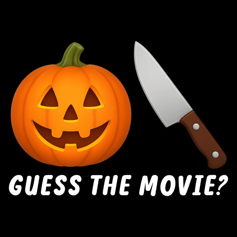 Pumpkin Jack-O-Lantern with Knife