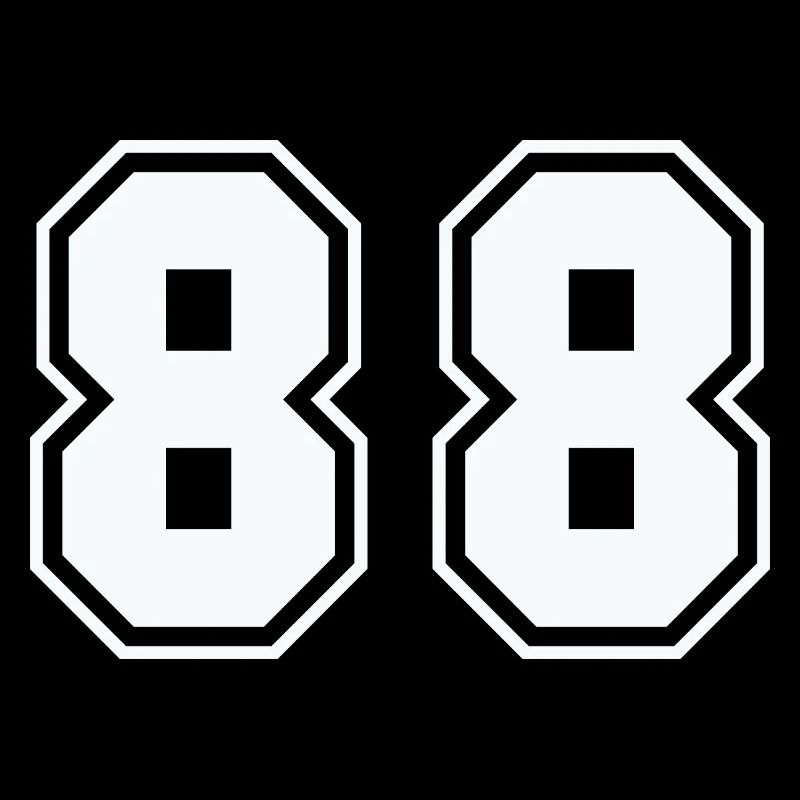 Double Eight Outline Retro