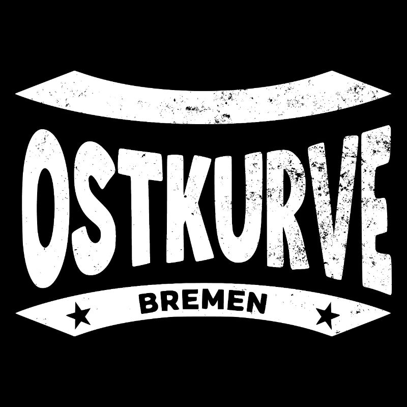 Sweat à capuche Bremen Stadium Ostkurve, vert-blanc