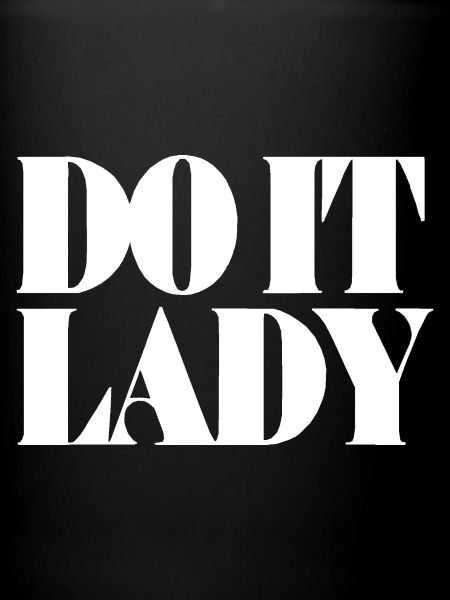 Do It Lady - White