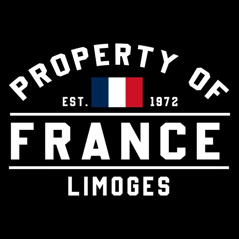 Eigentum von Frankreich Limoges Est 1872