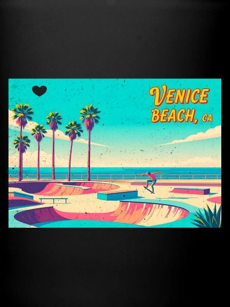 Venice Beach Retro Skater